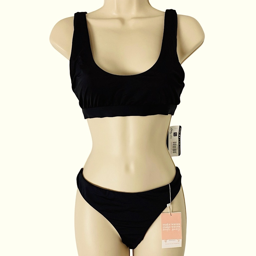 Do Not Purchase Sold Triangle Scrunch Bikini Bottoms Palma Cheeky - Picture 10 of 10